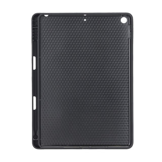 Solo Pelle Hülle geeignet für Apple iPad 10.2 (7 + 8 Generation) Echtleder Case aus echtem Leder. Unterstützt Pencil inkl. Ledergriff (Cognac Braun Burned)