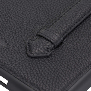Solo Pelle Hülle geeignet für Apple iPad 10.2 (7 + 8 Generation) Echtleder Case aus echtem Leder. Unterstützt Pencil inkl. Ledergriff (Cognac Braun Burned)