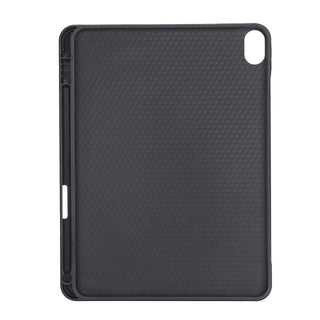 Solo Pelle Hülle geeignet für Apple iPad Air 5 in 10.9 (4 + 5 Generation) Echtleder Case aus echtem Leder. Unterstützt Pencil inkl. Ledergriff (Cognac Braun Burned)