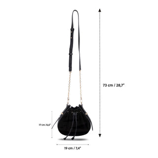Valentina Women's Suede Leather Bag