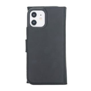 Santa iPhone 12 Mini Leather Detachable Wallet Case