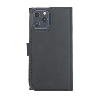 Santa iPhone 12 Pro Leather Detachable Wallet Case