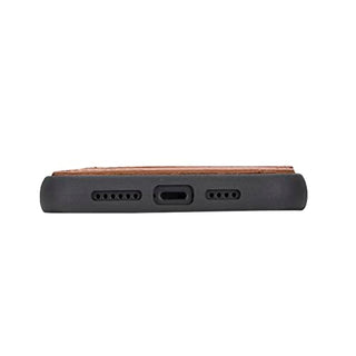 Solo Pelle Lederhülle für das iPhone 14 Pro Max in 6.7 Zoll Case Leder Hülle Ledertasche Backcover aus echtem Leder mit Standfunktion Stanford Base