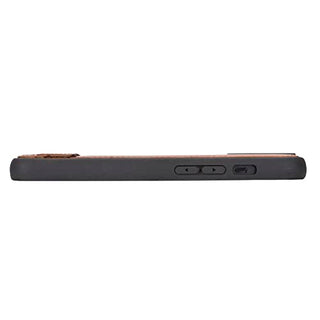 Solo Pelle Lederhülle für das iPhone 14 in 6.1 Zoll Case Leder Hülle Ledertasche Backcover aus echtem Leder mit Standfunktion Stanford Base (Cognac Braun)
