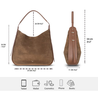 Carina Suede Leather Women's Bag
