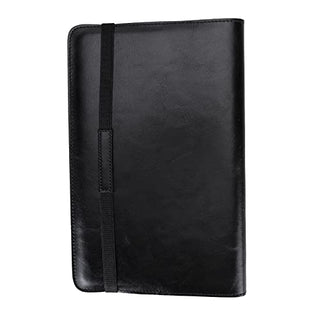 A5 Notizbuch Leder - Nachfüllbares Reisetagebuch aus Handgefertigtem Echtleder - Perfekt als Tagebuch, Notebook, Skizzenbuch oder Lebensplaner - Leather Journal mit Blanko Papier -DIN A5-22x15cm