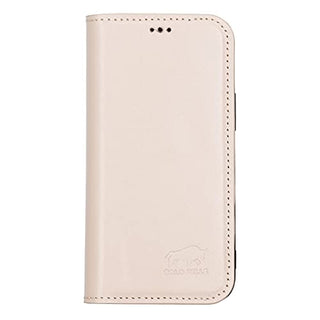 Solo Pelle aufklappbare Lederhülle kompatibel für iPhone 13 Mini in 5.4 Zoll inkl. 1 Kartenfach für das original Apple iPhone 13 Mini