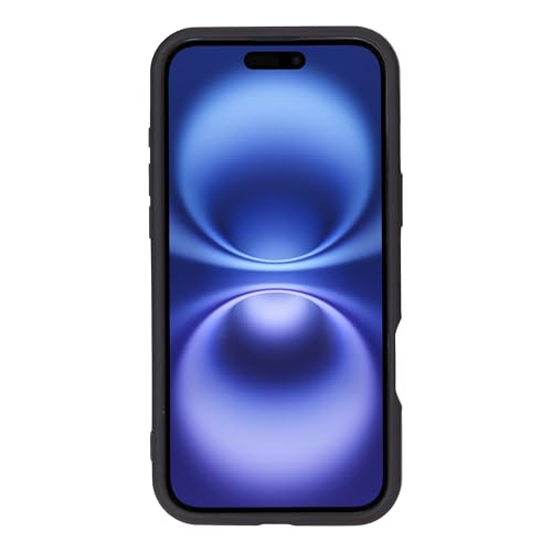 Solo Pelle Lederhülle für das iPhone 16 in 6.1 Zoll Stanford Case Leder Hülle Ledertasche Backcover aus echtem Leder geeignet für MagSafe Zubehör Camel Braun