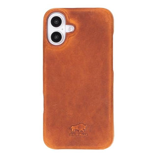 Solo Pelle Lederhülle für das iPhone 16 Plus in 6.7 Zoll Princeton Case Leder Hülle Ledertasche Backcover aus echtem Leder geeignet für MagSafe Zubehör