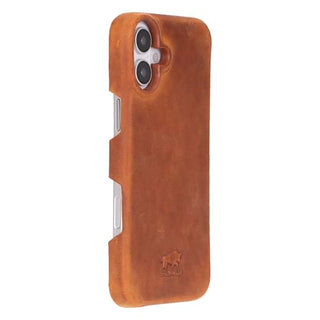 Solo Pelle Lederhülle für das iPhone 16 in 6.1 Zoll Princeton Case Leder Hülle Ledertasche Backcover aus echtem Leder geeignet für MagSafe Zubehör