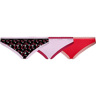Calvin Klein Damen Bikini Style Unterwäsche (3er Pack)
