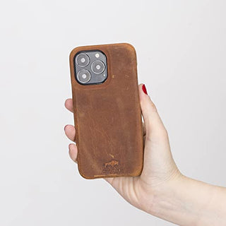 Solo Pelle Lederhülle für das iPhone 13 Pro in 6.1 Zoll Princeton Case Leder Hülle Ledertasche Backcover aus echtem Leder