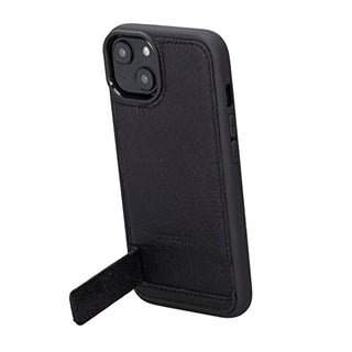 Solo Pelle Lederhülle für das iPhone 14 in 6.1 Zoll Case Leder Hülle Ledertasche Backcover aus echtem Leder mit Standfunktion Stanford Base