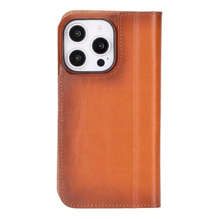 Solo Pelle Lederhülle kompatibel für iPhone 16 Pro in 6.3 Zoll (2in1) inkl. Kartenfächer geeignet für MagSafe Zubehör I Duke