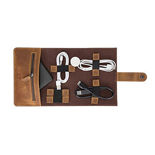 Solo Pelle Elektronische Tasche Organizer universal travel Kabel Elektronik Zubehör Tasche Reise Organizer Case für Handy, Kabel, Festplatte, USB Sticks, LENA