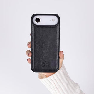 Solo Pelle Lederhülle für das iPhone Air in 6.5 Zoll Stanford Case Leder Hülle Ledertasche Backcover aus echtem Leder geeignet für MagSafe Zubehör
