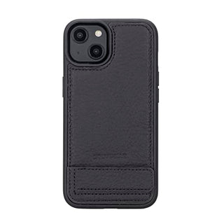 Solo Pelle Lederhülle für das iPhone 14 in 6.1 Zoll Case Leder Hülle Ledertasche Backcover aus echtem Leder mit Standfunktion Stanford Base