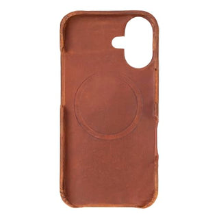 Solo Pelle Lederhülle für das iPhone 16 Plus in 6.7 Zoll Princeton Case Leder Hülle Ledertasche Backcover aus echtem Leder geeignet für MagSafe Zubehör