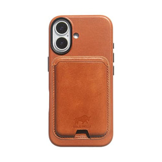 Solo Pelle Lederhülle für das iPhone 17 in 6.3 Zoll Princeton Case Leder Hülle Ledertasche Backcover aus echtem Leder geeignet für MagSafe Zubehör