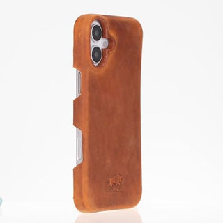 Solo Pelle Lederhülle für das iPhone 16 Plus in 6.7 Zoll Princeton Case Leder Hülle Ledertasche Backcover aus echtem Leder geeignet für MagSafe Zubehör