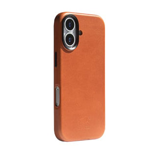 Solo Pelle Lederhülle für das iPhone 17 in 6.3 Zoll Princeton Case Cognac Braun Leder Hülle Ledertasche Backcover aus echtem Leder geeignet für MagSafe Zubehör