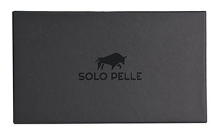 Solo Pelle " Universal Wallet passend für Apple iPhone 16 + 17 Pro Max und Geräte bis 7,1 Zoll Reiseetui I Geldbörse aus echtem Leder Maß: 8,8cm x 18cm x 2,3cm
