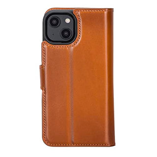 Solo Pelle Lederhülle kompatibel für iPhone 15 in 6.1 Zoll abnehmbare Hülle (2in1) inkl. Kartenfächer für das original Apple iPhone 15