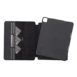 Solo Pelle magnetische abnehmbare Hülle geeignet für Apple iPad Pro 12,9" 2020 Hülle Echtleder Case aus echtem Leder. Unterstützt Pencil 2 und magnetisches Laden