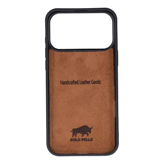 Solo Pelle Lederhülle für das iPhone 17 Pro Max in 6.9 Zoll Stanford Case Leder Hülle Ledertasche Backcover aus echtem Leder geeignet für MagSafe Zubehör