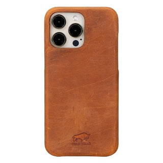 Solo Pelle Lederhülle für das iPhone 15 Pro Max in 6.7 Zoll Princeton Case Leder Hülle Ledertasche Backcover aus echtem Leder
