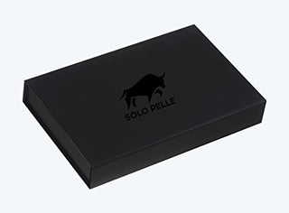 Solo Pelle iPhone SE / 5 / 5S Case Lederhülle Ledertasche Backcover Slimfit (Floater Braun) inkl. Geschenkverpackung