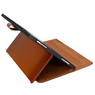 Solo Pelle Leder Hülle geeignet für Apple iPad Pro 12.9 I passend für 4. 5. 6. Generation. Unterstützt Pencil 2 Model: Stage