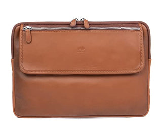 Solo Pelle Ledertasche/Businesstasche/Arbeitstasche ROM für das Apple Macbook Pro 13 oder auch für das Surface 12 Zoll Tasche aus echtem Leder