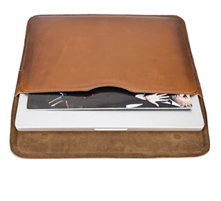 Solo Pelle MacBook Pro 13 + 14 Zoll & Air Retina 13 Zoll Retina Ledertasche Case Hülle Montana für das Apple MacBook Pro 13" Inch aus echtem Leder