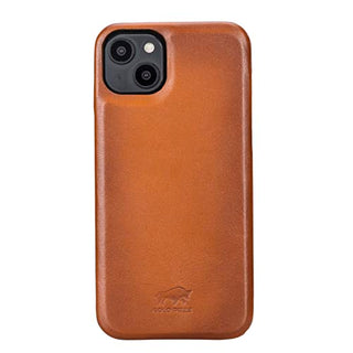 Solo Pelle Lederhülle für das iPhone 14 Plus in 6.7 Zoll Princeton Case Leder Hülle Ledertasche Backcover aus echtem Leder