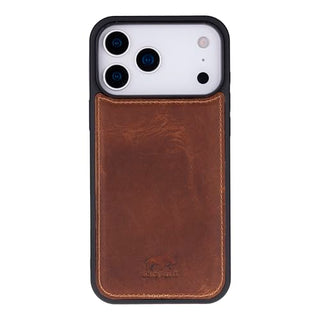 Solo Pelle Lederhülle für das iPhone 17 Pro Max in 6.9 Zoll Stanford Case Leder Hülle Ledertasche Backcover aus echtem Leder geeignet für MagSafe Zubehör