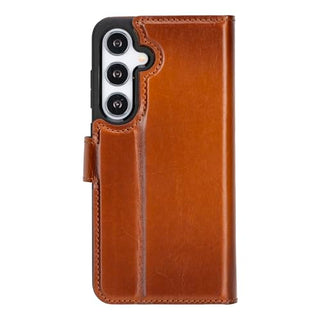 Solo Pelle Lederhülle Harvard kompatibel für das Samsung Galaxy S25 Plus RFID inklusive abnehmbare Hülle mit integrierten Kartenfächern RFID