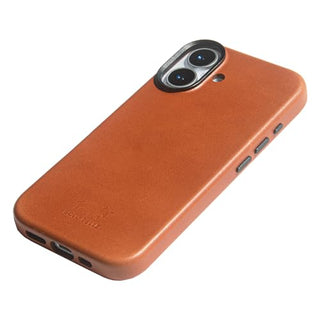 Solo Pelle Lederhülle für das iPhone 17 in 6.3 Zoll Princeton Case Cognac Braun Leder Hülle Ledertasche Backcover aus echtem Leder geeignet für MagSafe Zubehör