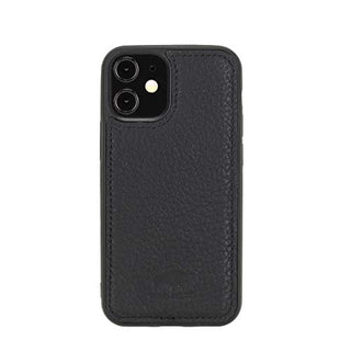 Solo Pelle Lederhülle für das iPhone 12 Mini in 5.4 Zoll Stanford Case Leder Hülle Ledertasche Backcover aus echtem Leder