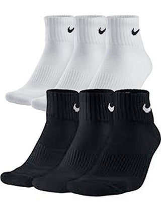 Nike Unisex Trainingssocken Everyday Cushioned Crew Socks SX7664 6 Paar, Größe:34-38, Artikel:-010 black