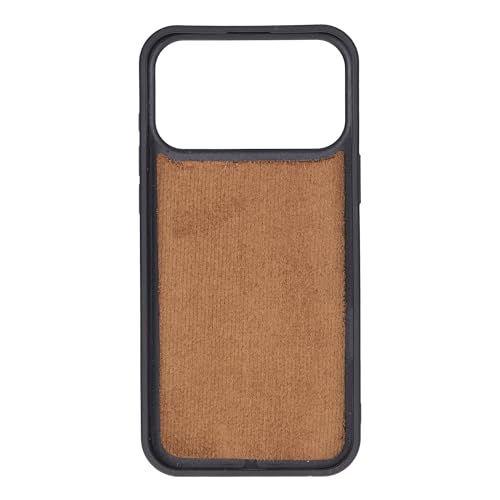Solo Pelle Camel Braun Lederhülle kompatibel für iPhone 17 Pro Max in 6.9 Zoll abnehmbare Hülle (2in1) inkl. Kartenfächer geeignet für MagSafe Zubehör