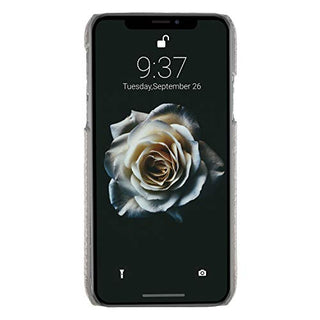Maison de Noblesse iPhone X/XS Lederhülle Ledertasche Backcover Ultra Slim