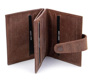 Solo Pelle Slim Wallet aus echtem Leder Platz für über 20 Karten Slimwallet Kartenetui Geldbörse für Männer und Damen
