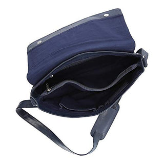 Solo Pelle Business Messenger Tasche/Umhängetasche College Tasche aus echtem Leder Model: Henry 15 Zoll