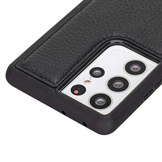 Solo Pelle Lederhülle für das Samsung Galaxy S21 Ultra 5G in 6.8 Zoll Hülle aus echtem Leder, Model: Stanford