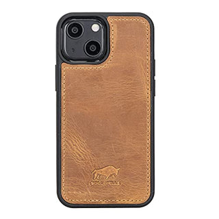 Solo Pelle Lederhülle für das iPhone 13 Mini in 5.4 Zoll Stanford Case Leder Hülle Ledertasche Backcover aus echtem Leder