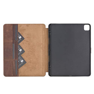 Solo Pelle magnetische abnehmbare Hülle geeignet für Apple iPad Pro in 10.9 (10. Generation) Hülle Echtleder Case aus echtem Leder. Unterstützt Pencil und magnetisches Laden