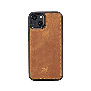 Solo Pelle Lederhülle kompatibel für iPhone 13 in 6.1 Zoll abnehmbare Hülle (2in1) Harvard Double inkl. 12 Kartenfächer für das original Apple iPhone 13