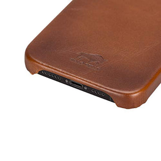 Solo Pelle Lederhülle für das iPhone 12 Pro Max in 6.7 Zoll Princeton Case Leder Hülle Ledertasche Backcover aus echtem