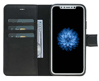 Solo Pelle iPhone X/XS Case Lederhülle Ledertasche Wallet Tasche